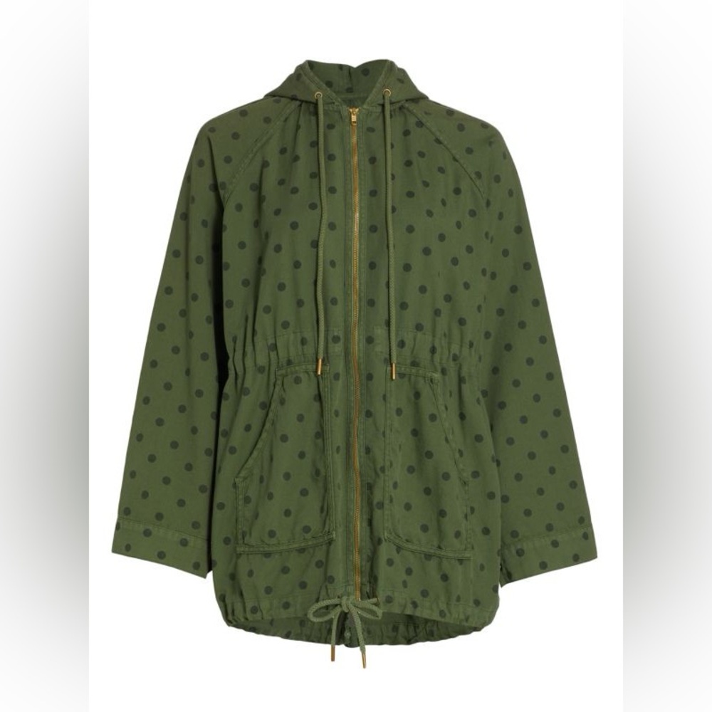 THE GREAT. The Long Polka Dot Jacket Size 1 Small - Picture 1 of 12